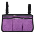 thumbnail image 1 of EcoNesxp Panier Violet Sac de Rangement pour Fauteuil Roulant Sac de Rangement pour Panier Sac de Rangement pour Trottinette Sac de Rangement Violet Sac de Rangement, 1 of 5