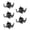Black, variant on Beach Umbrella Hook Plastic Beaches Accessories Umbrellas Organizers Garden Storage Hooks