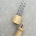thumbnail image 5 of unbranded  Eight Needle-punching Cloth Tool Wool Batting Handle Felting Kit Roving, 5 of 8