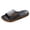 Gold, variant on Men's Slip On Sport Slide Sandals Wide Width Non Slip Bathroom Shower Slippers Open Toe Soft Sole Lightweight Water Shoes Gold Size 10