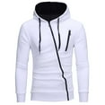 thumbnail image 2 of Lilgiuy Men Characteristic Zipper Hooded Long Sleeve Slim-fit Cardigan Hoodie, 2 of 5