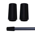 thumbnail image 3 of 6 pcs  Plastic Club Ferrules for 0.355 Inch Tip Irons Shaft Sleeve Ferrule Replacements (Black), 3 of 5