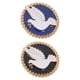 thumbnail image 4 of BRIGHTFUFU 2 broches de paloma de la paz, alfileres de solapa, broches clásicos, insignias para ropa, broches, joyería, 4 of 7