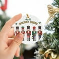 thumbnail image 4 of ViciArt Nutcracker Ornament - 3" Ceramic Holiday Tree Decor with Classic Soldiers & Holiday Cheer, 4 of 5