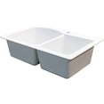 thumbnail image 4 of Transolid 33" x 22" Top Mount Aversa Granite Kitchen Sink, Available in Various Colors, 4 of 4