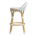 thumbnail image 5 of Butler Specialty Company Tobias 24" Outdoor Rattan Low Back Counter Stool -White, 5 of 7