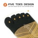 thumbnail image 3 of Calcetines deportivos Coolmax de cinco dedos, cortos, transpirables y que absorben la humedad., 3 of 7