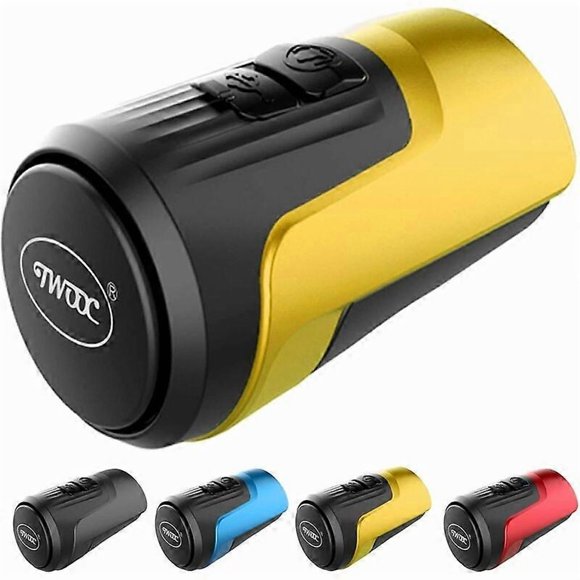 Elektrikli Bisiklet Zili, USB Arj Edilebilir Pil le 125 dB Yuksek Sesli Alarme - Mukemmel Hediye