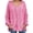 C-Pink95, variant on DHFJKG Women's Sweaters Hoodies Knit Jacquard Oversized Deep V Neck Loong Sleeve Hooded Pullover Sweater Solid Color Versatile Jumper Tops