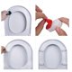 thumbnail image 4 of 4 Pack Bidet Universal Toilet Seats Bumper Kit,Comes with Strong Adhesive,Toilet Seats Sticking Buffer Attachment, 4 of 5