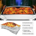 thumbnail image 5 of Disketp Windshield Sun Shade, Car Sun Shade For Front Window Sunflower Sunshades Sun Visor Protector Blocks Uv Rays Foldable, 5 of 9