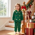 thumbnail image 5 of Guvpev T'oddler Christmas Tree Costume, Unisex B'aby Christmas Holiday Outfit, Colorful Bobbles Hooded Long Sleeve Romper Jumpsuit, Zipper Front, Loose Legs, Funny Xmas Clothes, 5 of 15