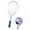 Blue, variant on Vsenkes Tennis Ball Self Practice Training Lightweight Tool Tennis Racket Tennis er Set for Park Backyard Blue