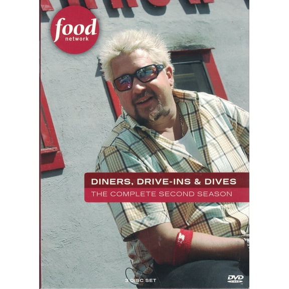 Diners, Drive-Ins & Dives: The Complete Second Season (3 DVD Set) (2009) NEW