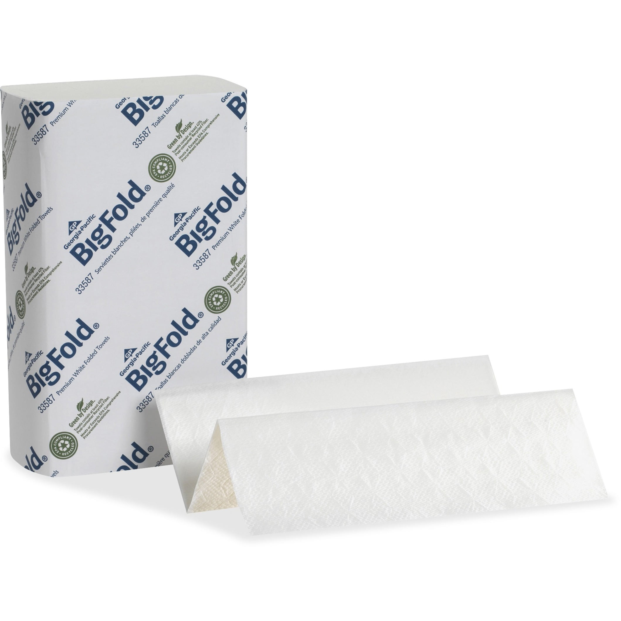 Georgia Pacific Paper Towel BigFold Z Premium C-Fold 8 X 11 Inch 20885 Case/10 