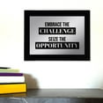 thumbnail image 5 of Embrace The Challenge, Seize The Opportunity, 12x9 Decorative Wall Plaque | Easel Mount Option | Inspirational Affirmation Wall Art, 5 of 8