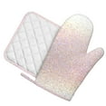 thumbnail image 2 of Disketp Glitter Light Pearl Oven Mitts And Potholders Bbq Gloves-Oven Mitts And Pot Holders With Recycled Infill Silicone Non-Slip Cooking Gloves For Cooking Baking Grilling, 2 of 9