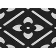 thumbnail image 1 of Ahgly Company Indoor Rectangle Patterned Night Black Area Rugs, 5' x 7', 1 of 6
