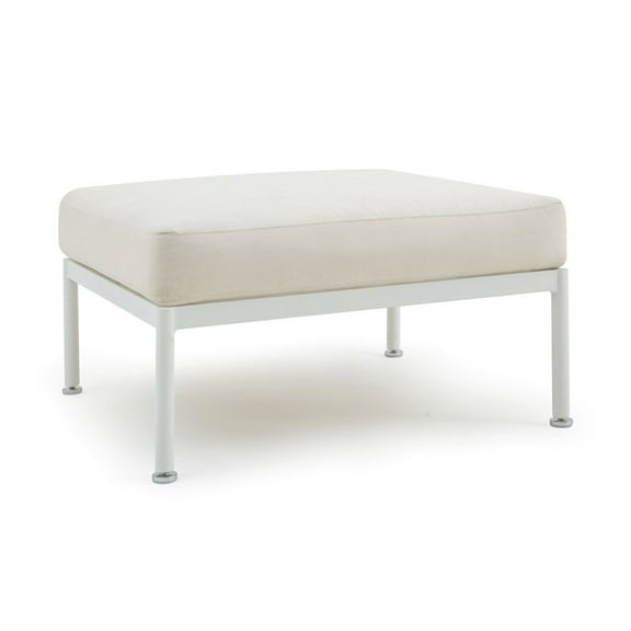 TOV Furniture Dunes Cream Outdoor Ottoman