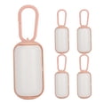 thumbnail image 1 of 5PCS Portable Plastic Pet Waste Garbage Boxes Rubbish Bags Set for Cats Small Dogs(Pinkwhite ), 1 of 1
