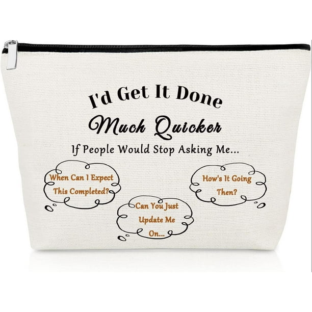 Funny Secretary Gifts for Women Makeup Bag Office Gift for Coworker Boss Secretary Appreciation Gift Travel Cosmetic Pouch Thank You Gifts for Her Humorous Gift Cosmetic Bag Boss's Day Retirement Gift - Funny Secretary Gifts for Women Makeup Bag Office Gift for Coworker Boss Secretary Appreciation Gift Travel Cosmetic Pouch Thank You Gifts for Her Humorous Gift Cosmetic Bag Boss's Day Retirement Gift -