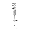 Genuine OE Mitsubishi Shock Absorber - MB573018
