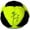 NeonBlack, variant on DirtBag Classic Footbag - Blue & Black Suede Hacky Sack - Slow Speed Control for Beginners & Freestyle - Embroidered Design Random one