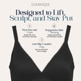 thumbnail image 2 of Dominique Sara Wire-Free Soft Cup T-Shirt Bra #5400 – Seamless Everyday Comfort Bra with Memory Foam Cups - Lingerie for Women, 2 of 6