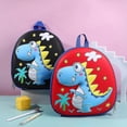 thumbnail image 3 of Kids Children Boys Backpack Cartoon Dinosaur Rucksack Kindergarten Toddler School Bag Backpacks, 3 of 4