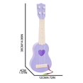 thumbnail image 2 of Instrumento De Simulación De Guitarra Ukelele Para Niños Con 4 Cuerdas Ajustables Mini Guitarra Para Mejorar La Habilidad De Los Niños Jugar Juguete Educativo Temprano Yuarrent FN007454-03, 2 of 6