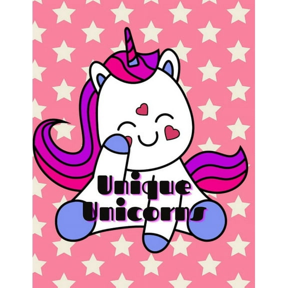 Unique Unicorns: An Adventure Journal and Coloring Book (Paperback)