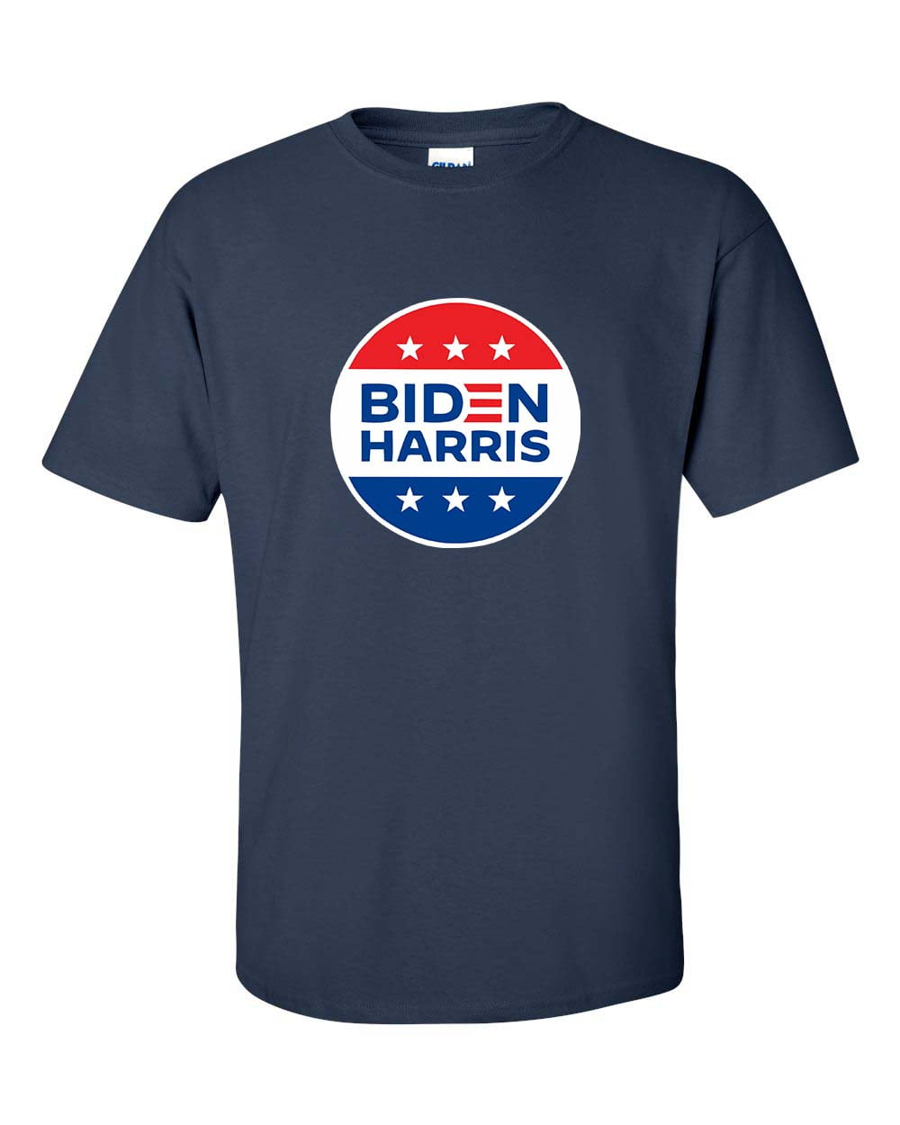 Poltiical Biden Harris 2020 Red, White, and Blue Circle Logo Short Sleeve - Bild 18 von 25