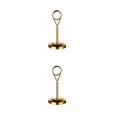 thumbnail image 1 of Baohd Contemporary Table Number Holder Photo Stand for Trendy Hotel Settings Gold 10cm 2Set, 1 of 6