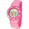 Fairies Girls' Stainless Steel Watch, Pink Strap