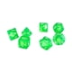 thumbnail image 2 of 7 Piezas Juegos de TRGP D8 D10 D12 D20 Mazmorras y Dragones Verde Yotijar Dados de varias caras, 2 of 6
