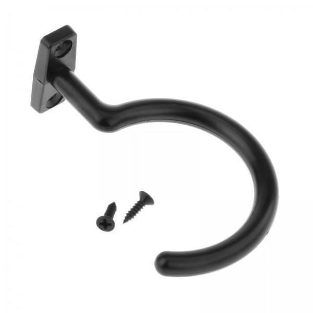 3xBlack Snooker Billiard Table Hook, varilla de puente y ganchos de estante de pelota, estante de mesa de billar de barra de puente para juegos, mesa de billar, suministros de interior 6 piezas