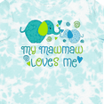 thumbnail image 4 of Inktastic My Mawmaw Loves Me Cute Elephants Boys or Girls Toddler T-Shirt, 4 of 5