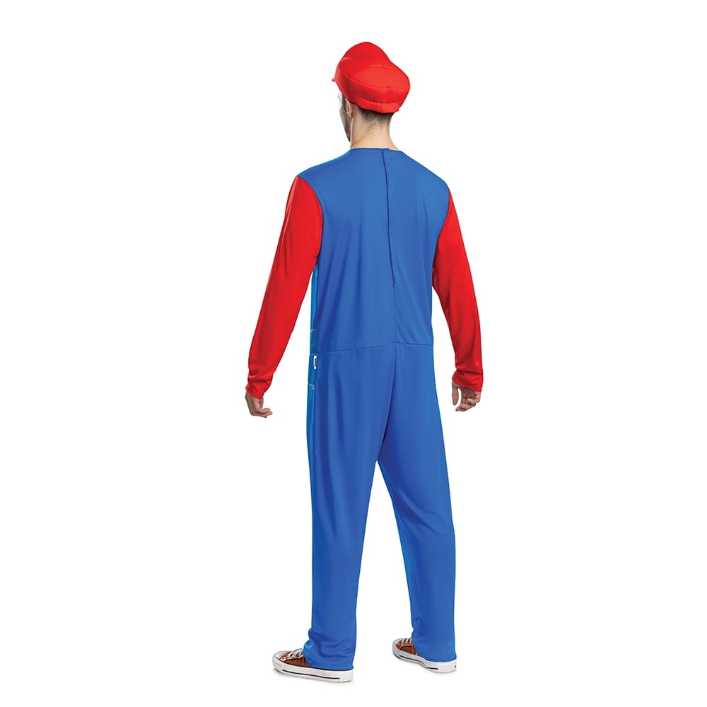 Nintendo Super Mario Bros. Mario Halloween Costume for Adults, Mens Size M (32/34), by Disguise