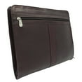 thumbnail image 4 of Piel Leather Three-Way Envelope Padfolio, Chocolate, One Size, 4 of 4