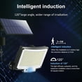 thumbnail image 4 of Luces LED solares para exteriores, lámpara de pared con Sensor de movimiento PIR, impermeable IP65, farola con control remoto para iluminación de jardín, 106/128/228, 4 of 4