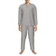thumbnail image 3 of Balery Gary Pijama para Hombre de Dos Piezas con Manga Larga, Conjunto de Dormir y Descanso Suave con Bolsillos-Large, 3 of 7