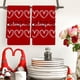 thumbnail image 5 of Rapeiae Happy Valentines's Day Kitchen Towels 23.6x15.8 Inches Drying Cloth Tea Towel Suitable for Cooking and Baking, 5 of 6