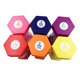 thumbnail image 5 of Paquete de 6 colores tiempo de tiempo de tiempo de Temporizador de arena aprenden Relojes Soledad Temporizador de reloj de arena, 5 of 5