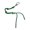Green, variant on Portable Key Clip Stylish Bag Accessories Suitable for Outdoor Activity