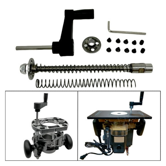 Wood Router Lifting Modification Accessories For Plunge Base Engraving Machine And Base, Trimmer Plunge Router Lift Tools ,Adjustable and Accurate