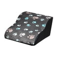 thumbnail image 2 of Rampa para perros Strade Fareast Limited 2 niveles extra ancha antideslizante cómoda con Esponja para perros pequeños acceso a sofá cama gris, 2 of 8