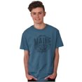 thumbnail image 5 of Maine ME Student Campus Pride Seal Men's Graphic T Shirt Tees Brisco Brands 3X, 5 of 6
