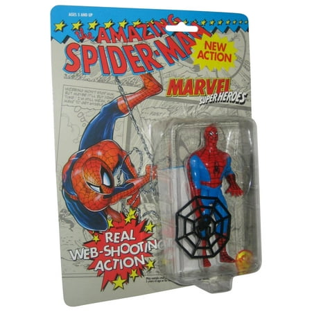 - Marvel Comics The Amazing Spider-Man Web Shooting Toy Biz Figure