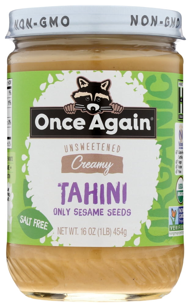Once Again Tahini Organic Sesame, 16 Oz