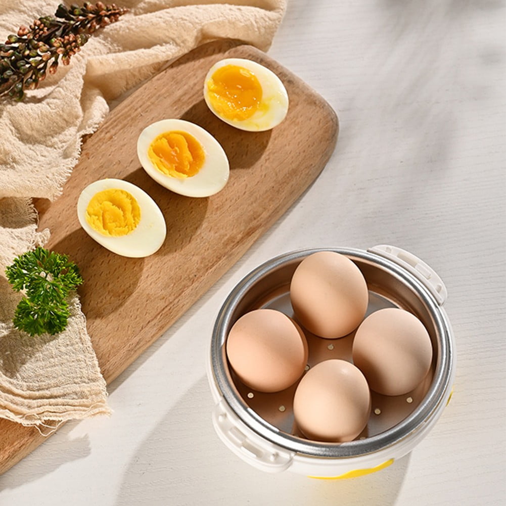 Microwave Egg Steaner for 4 Eggs Cute Duck Shape Microwave Egg Boiler Cooker